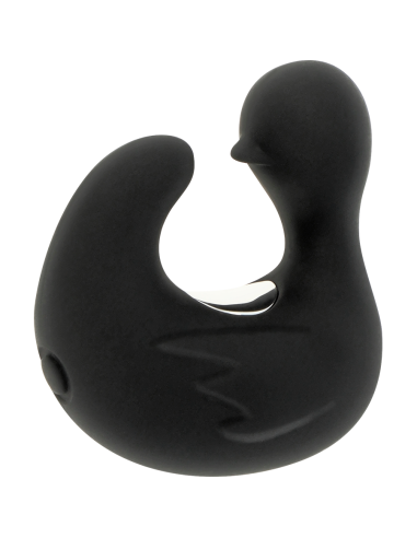 BLACKandSILVER - DUCKYMANIA ĮKRAUNAMA SILIKONINIS STIMULIACINIS ANTIES PIRŠTUKAS