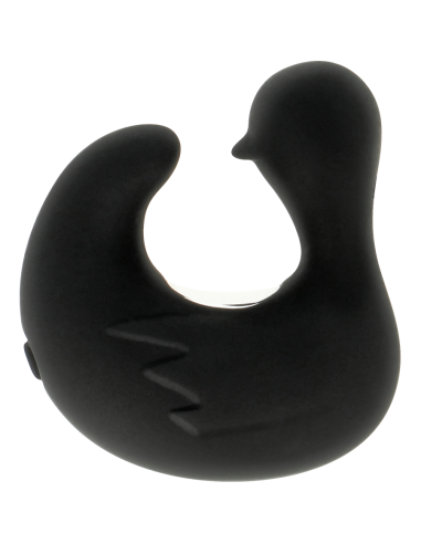 BLACKandSILVER - DUCKYMANIA ĮKRAUNAMA SILIKONINIS STIMULIACINIS ANTIES PIRŠTUKAS