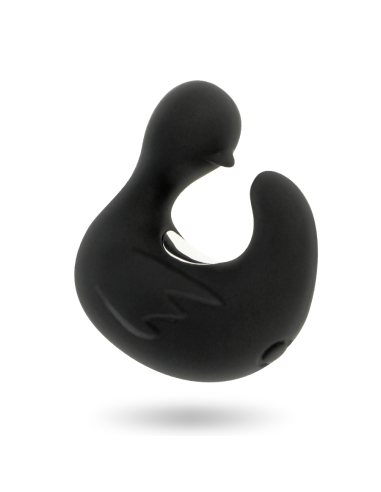 BLACKandSILVER - DUCKYMANIA ĮKRAUNAMA SILIKONINIS STIMULIACINIS ANTIES PIRŠTUKAS