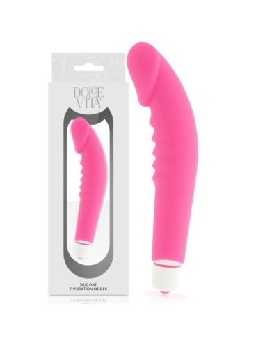 DOLCE VITA - REALISTIC PLEASURE PINK SILICONE