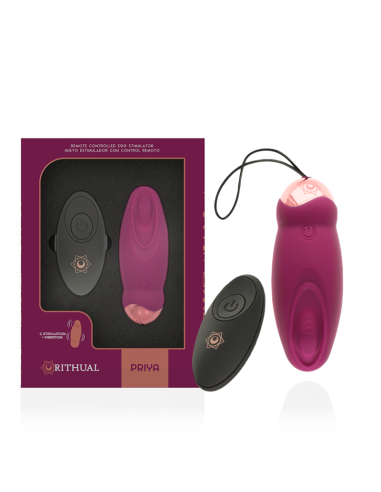 RITHUAL - PRIYA EGG NUOTOLINIO VALDYMO G-SPOT VIBRACIJOS