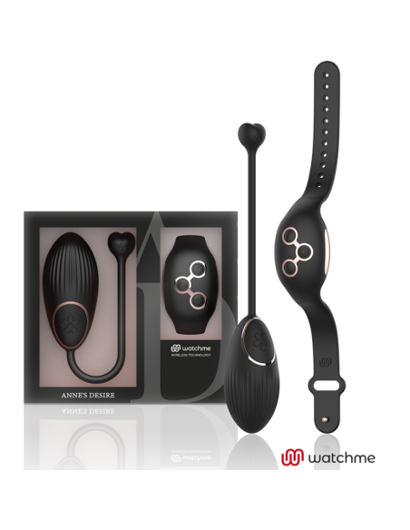 ANNES DESIRE - EGG NUOTOLINIO VALDYMO TECHNOLOGIJA WATCHME JUODA-AUKSINIS