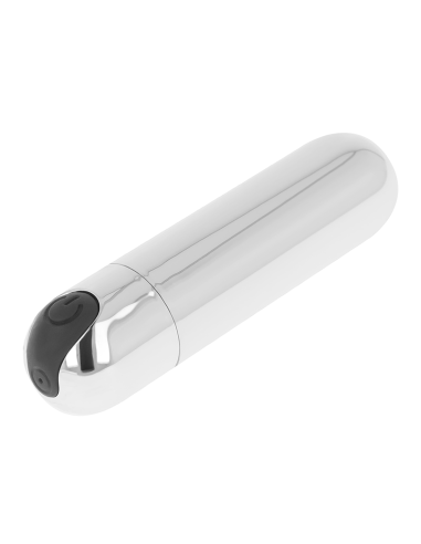 OHMAMA - SILVER VIBRATING BULLET 8 CM