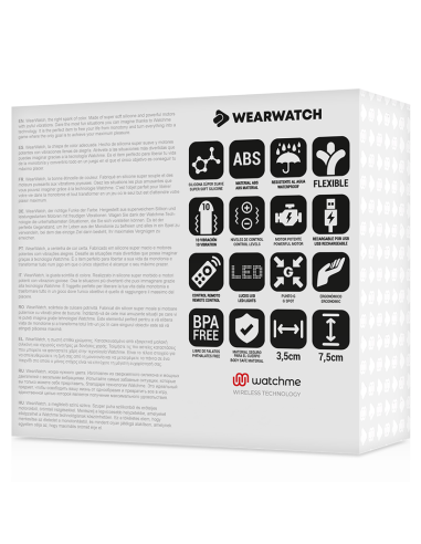 WEARWATCH - WATCHME TECHNOLOGY NUOTOLINIO VALDYMO KIAUŠINIO FUKSIJOS SPALVOS - ROŽINIS