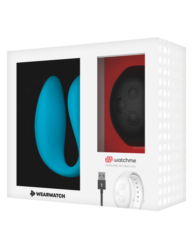 WEARWATCH - WATCHME DUAL TECHNOLOGY VIBRATOR INDIGO - JET