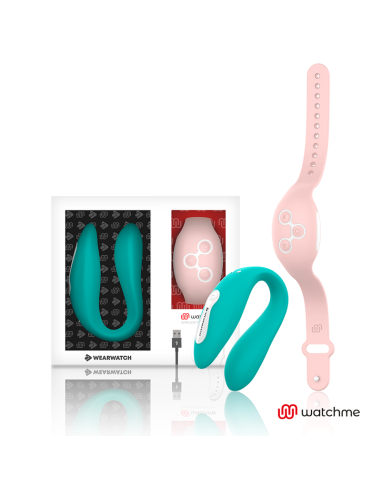 WEARWATCH - WATCHME DVIGUBOS TECHNOLOGIJOS VIBRATORIUS SU JŪROS VANDENIU - ROŽINIS