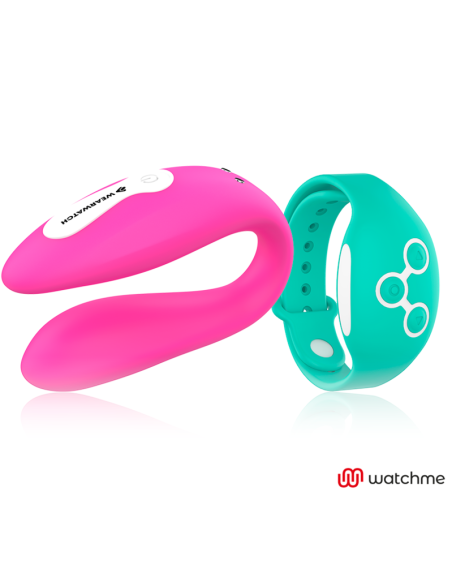 WEARWATCH - DUAL TECHNOLOGY WATCHME VIBRATOR FUCHSIA - SEAWATER