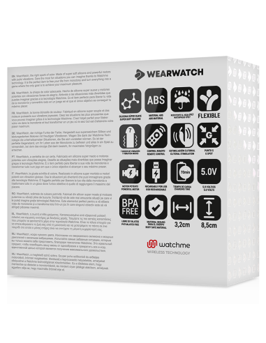 WEARWATCH - DVIGUBOS TECHNOLOGIJOS WATCHME VIBRATORIUS FUKSIJOS SPALVOS - JŪROS VANDENS