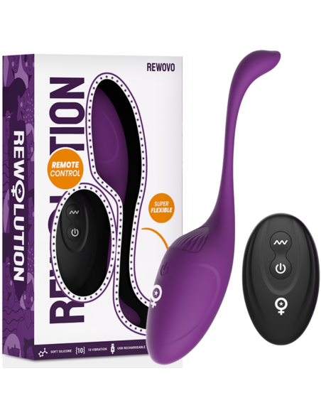 REWOLUTION - REWOVO KIAUŠINIO VIBRAVIATORIAUS NUOTOLINIO VALDYMO PULTAS