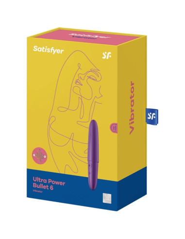 SATISFYER - ULTRA POWER BULLET 6 PURPLE
