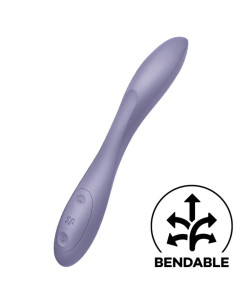 SATISFYER - G-SPOT FLEX 2 MULTI VIBRAATORIUS VIOLETINIS