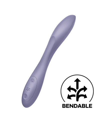 SATISFYER - G-SPOT FLEX 2 MULTI VIBRATOR PURPLE