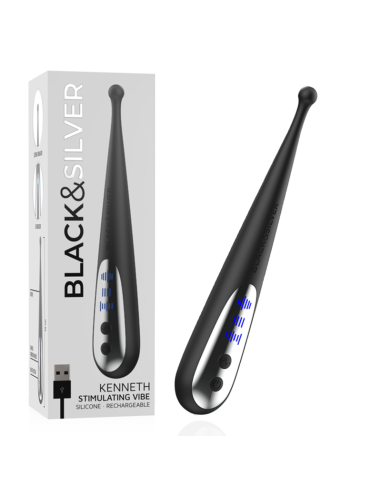 BLACKandSILVER - KENNETH STIMULIATORIUS VIBRACIJOS