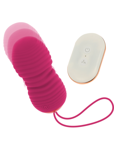 OHMAMA - REMOTE CONTROL EGG 7 MODES UP AND DOWN PINK