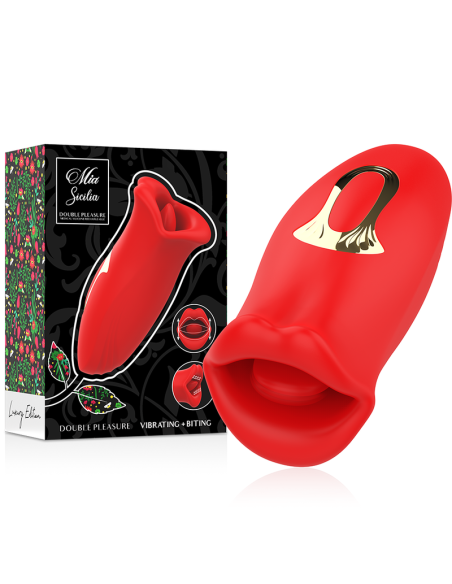 MIA - SICILIA DOUBLE PLEASURE VIBRATING BITING