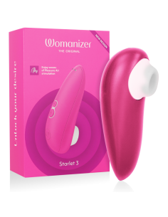 WOMANIZER - STARLET 3 klitorio stimuliatorius rožinis