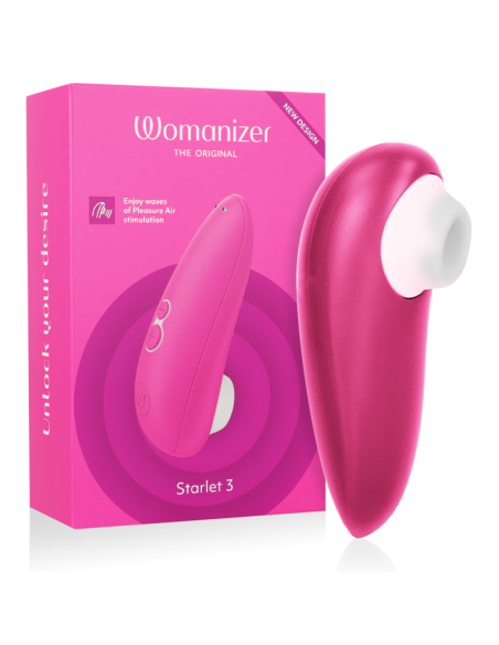 WOMANIZER - STARLET 3 klitorio stimuliatorius rožinis