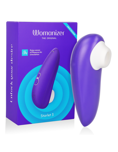 WOMANIZER - STARLET 3 klitorio stimuliatorius INDIGO