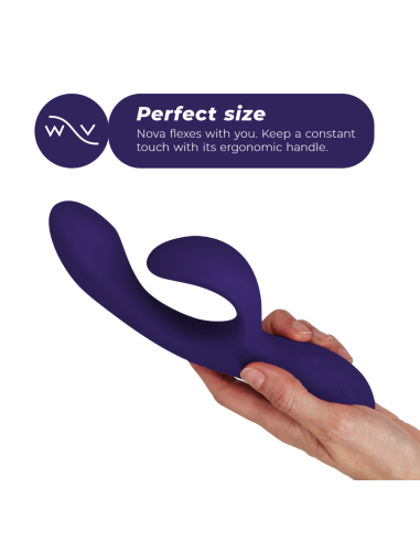 WE-VIBE - NOVA 3 SU KLITORIAUS MASAŽUOKLIU VIDURNAKČIO MĖLYNAS