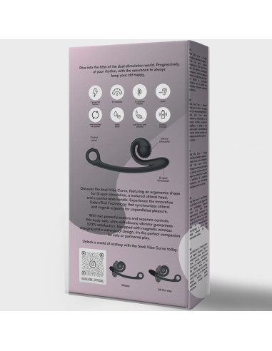 SNAIL VIBE - CURVE VIBRATORIUS JUODAS