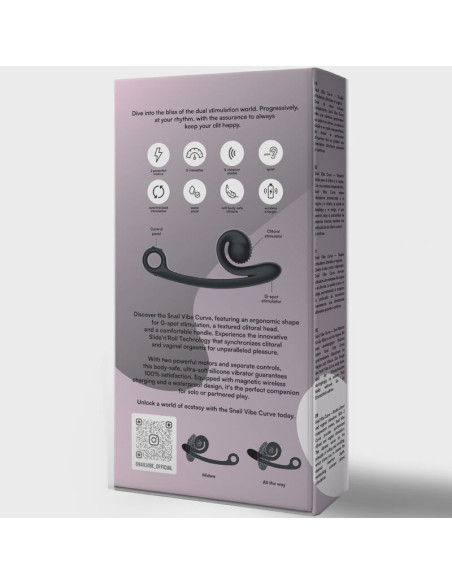 SNAIL VIBE - CURVE VIBRATORIUS JUODAS
