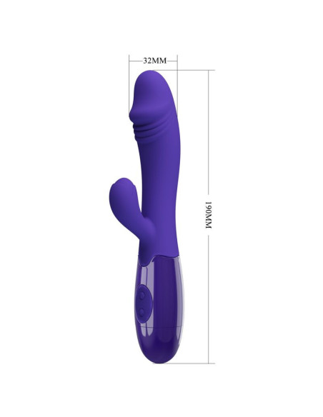 PRETTY LOVE - SNAPPY YOUTH VIBRATOR and G-SPOT STIMULATOR VIOLET