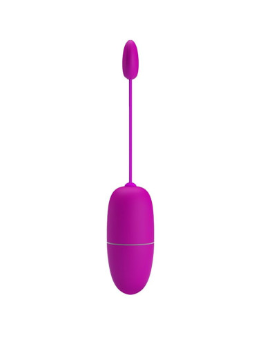 PRETTY LOVE – VIBRUOJAMAS KIAUŠINIS NIMFAI, VALDOMAS PROGRAMĖLE, VIOLETINIS