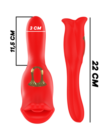 MIA - SIENA TRIPLE PLEASURE VIBRATING BITING