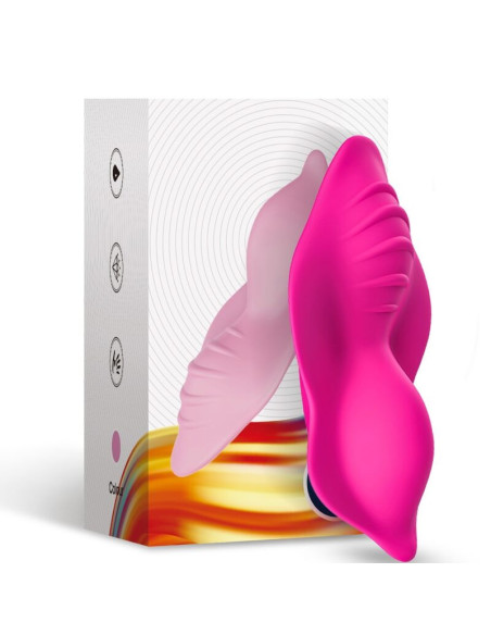 ARMONY - WHISPER WEARABLE PANTIES VIBRATOR REMOTE CONTROL FUCHSIA