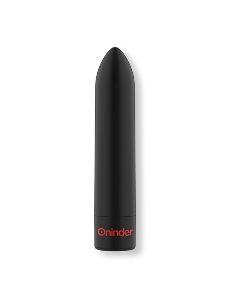 ONINDER - BERLIN BULLET VIBRATOR BLACK 9 MODES 8.5 X 2 CM - FREE APP