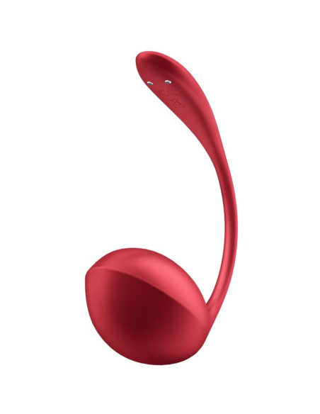 SATISFYER – „SHINY PETAL“ G TAŠKO STIMULIACIJOS NUOTOLINIO VALDYMO RAUDONA NEMOKAMA PROGRAMĖLĖ