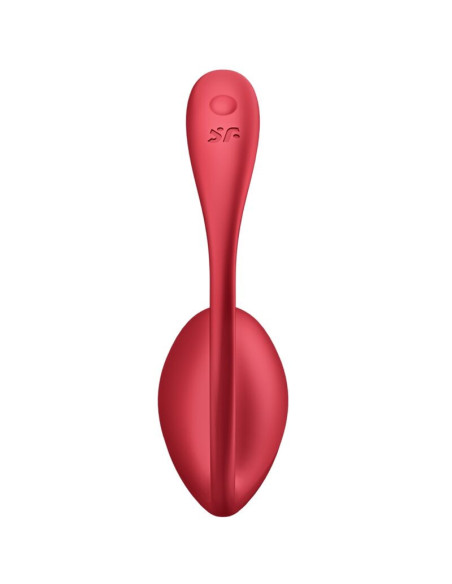 SATISFYER – „SHINY PETAL“ G TAŠKO STIMULIACIJOS NUOTOLINIO VALDYMO RAUDONA NEMOKAMA PROGRAMĖLĖ