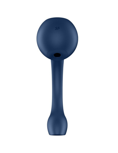 SATISFYER – „PRO WAVE 4 G-SPOT IR ORO PULSŲ STIMULIATORIUS, NEMOKAMA PROGRAMĖLĖ, TAMSI MĖLYNA