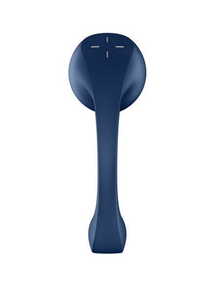 SATISFYER - PRO WAVE 4 G-SPOT and AIR PULSE STIMULATOR FREE APP DARK BLUE