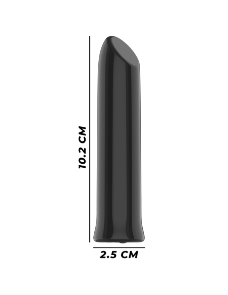 INTENSE - TODRICK BLACK CLITORAL STIMULATING BULLET