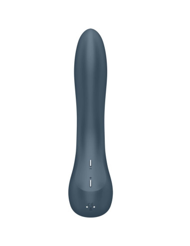 SATISFYER - G-SPOT WAVE 4 12 VIBRACIJOS PROGRAMOS VIBRATORIUS, TAMSI PILKAS