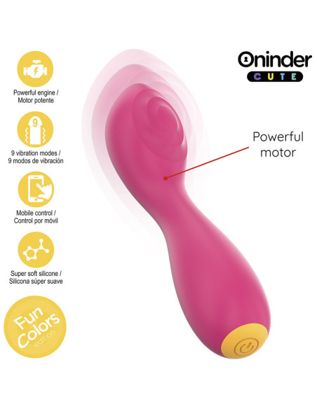 ONINDER CUTE - LOVE BUDDY MASTER G-SPOT VIBRATOR - FREE WORLDWIDE APP