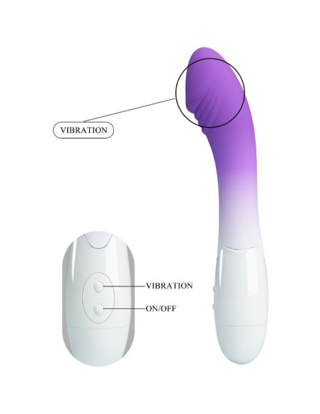 PRETTY LOVE - ELEMENTAL G-SPOT VIBRATOR 30 VIBRATIONS PURPLE