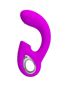 PRETTY LOVE - SIBEL SIBEL G-SPOT VIBRATOR CLITORIS STIMULATOR 10 VIBRATIONS PURPLE