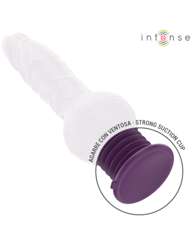 INTENSE - TATUM MULTIFUNCTION VIBRATOR WITH UP AND DOWN VIBRATION 24 CM PURPLE