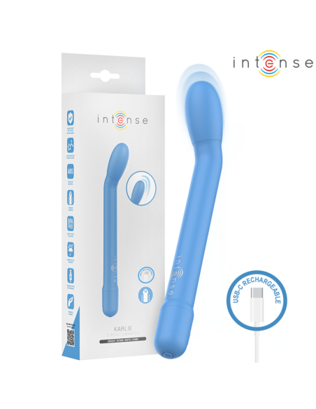 INTENSE - KARLIE RECHARGEABLE G-SPOT STIMULATOR BLUE