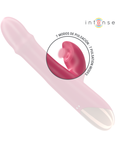 INTENSE - CHLOE DAUGIAFUNKCIS VIBRATORIAUS 3 IN 1 RAUDONAS