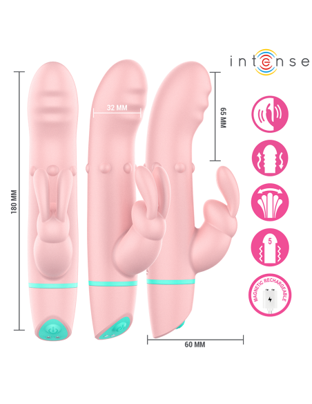 INTENSE - ALVIN RABBIT STIMULATOR ir ROLLING VIBRATOR OSCILLATING