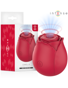INTENSE - CAMELLIA CLITORAL SUCTION ROSE BY WAVES BORDEAUX