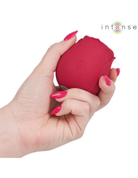 INTENSE - CAMELLIA CLITORAL SUCTION ROSE BY WAVES BORDEAUX