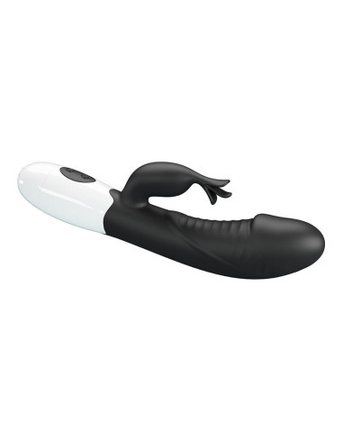 PRETTY LOVE - RASMUSSEN 30 FUNCTION RABBIT VIBRATOR BLACK