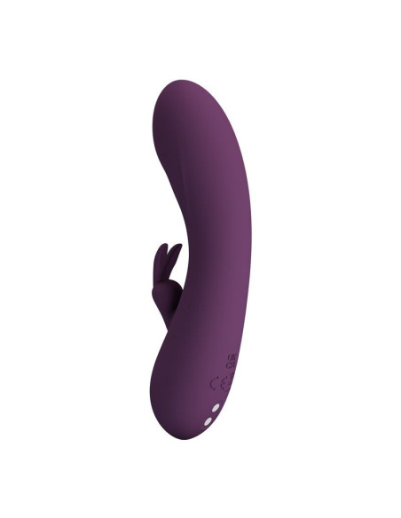 PRETTY LOVE - LANDYN RECHARGEABLE RABBIT VIBRATOR 10 FUNCTIONS PURPLE