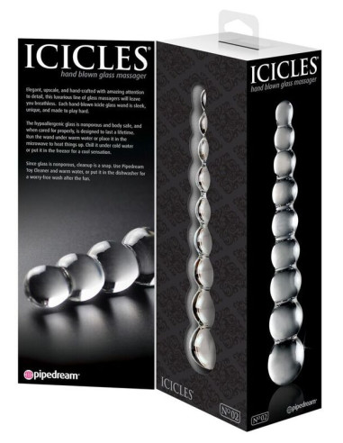 ICICLES - N. 2 GLASS MASSAGER