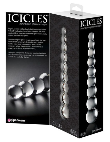 ICICLES - N. 2 GLASS MASSAGER