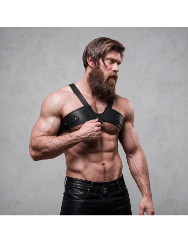 FETISH SUBMISSIVE ATTITUDE – VYRIŠKAS „BRIGADE“ EKOLOGIŠKOS ODOS KRŪTINĖS DIRŽAS